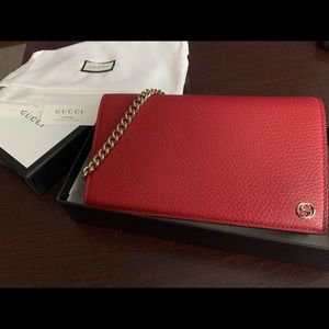 Gucci Betty wallet on chain